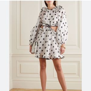NWOT Zimmermann Lovestruck polka dot dress